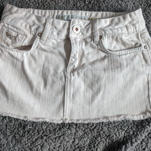 White Denim mini